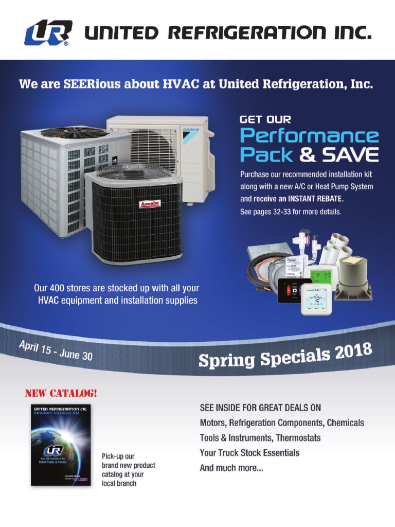 2018 Spring Specials.pdf Air Conditioning Hvac