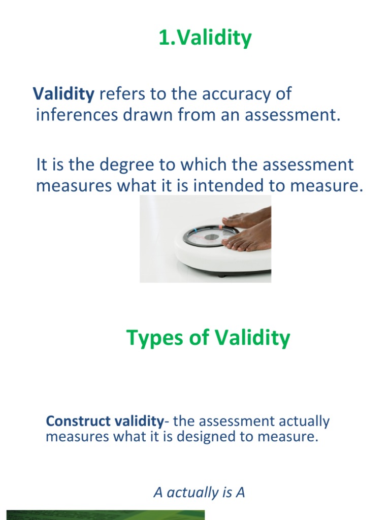 Validity in Assessment Explained | PDF | Educational Assessment ...