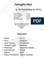 Faringitis - Dr. FARI ANANDA