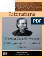 BRANCO, Camilo Castelo - (1849) O Marques de Torres Novas