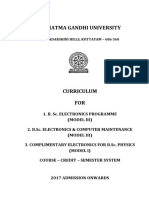 Syllabus-BSc Electronics PDF