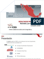 Encuesta Nacional sobre Inseguridad 2010