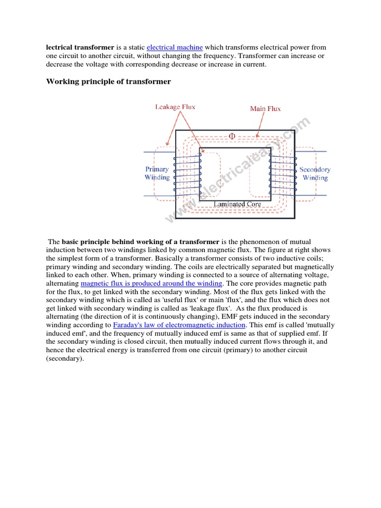 Understanding Static Transformers | PDF