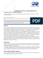 SPE-175662-MS Determination of Effective Matrix and Fracture Compressibilities From Production Data and Material Balance