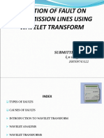 Location of Fault On Transmission Lines Using Wavelet Transform