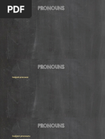 Pronouns