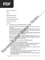Download I Year LLB Exame Note for Constitution of India by Naveen Kumar SN40130251 doc pdf
