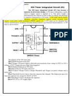 555 Timer Integrated Circuit (IC) : Jan Marc S. Karganilla 10-Newton