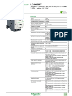 Lc1d128f7 Contactor Tetrapolar