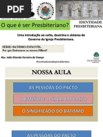 Porque batizamos os nossos filhos?