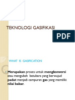 Teknologi Gasifikasi PDF