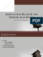 Association Rules The Apriori Algorithm