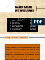 Konsep Dasar Audit Manajemen