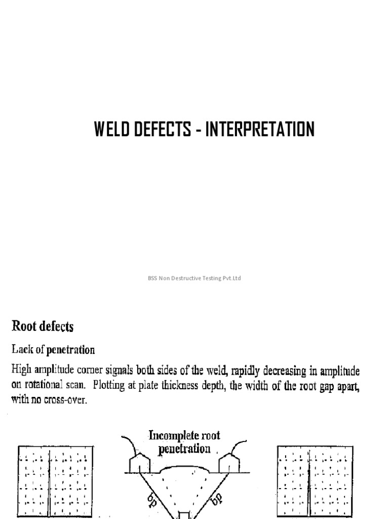 13 Weld Defects Interpreatation | PDF