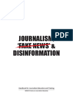 Journalism Fake News Disinformation Print Friendly 0 0 PDF