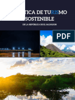 Politica de Turismo Sostenible de La Republica de El Salvador 2017