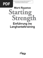 Einführung Ins Langhanteltraining - Mark Rippetoe
