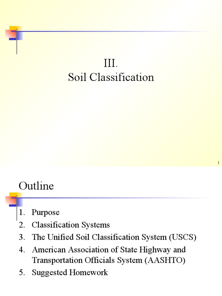 Soil Classification Systems Overview | PDF | Silt | Physical Geography
