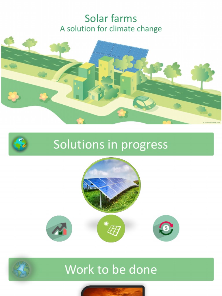 Solar Farms: Climate Change Solution | PDF