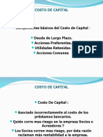 Costo de Capital1