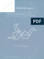 Jesús Santiago. Nuevos Modos de Goce. Sexuación Masculina y Sus Alcances en El Final Del Análisis. Sexuación Femenina, Clínica Del Estrago PDF