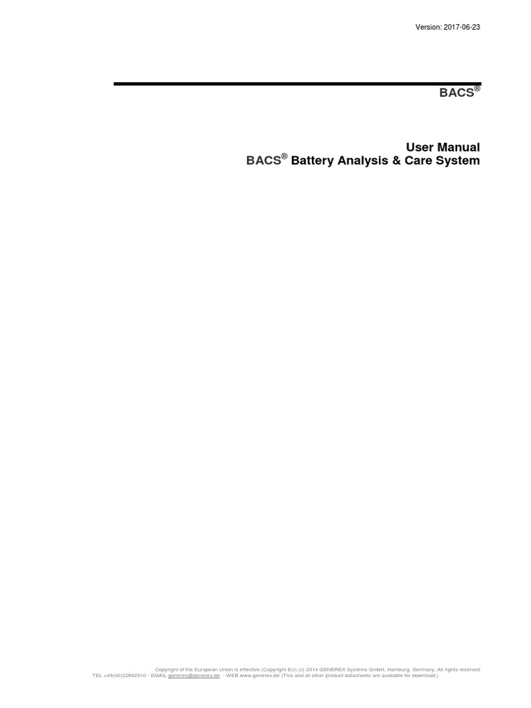Bacs Service User Guide Pdf | Sujets corrigés de bac sur les suites ...