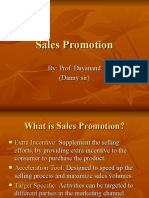 Sales Promotion I