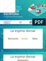 Sesión 14 y 15 - La Espina Dorsal Del Personaje / Sesión 16 y 17 - Personajes Principales / Sesión 18 y 19 - Personajes Secundarios