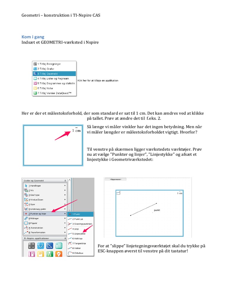 Geometri I TINspire PDF