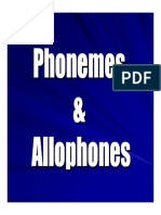 Phonemes&Allophones PDF