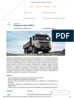 Volquete Volvo FMX I - Formación y Operación