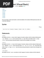 Exit Statement (Visual Basic) _ Microsoft Docs