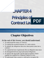 Chapter 4 Principles of Contract Law (Student Slides)