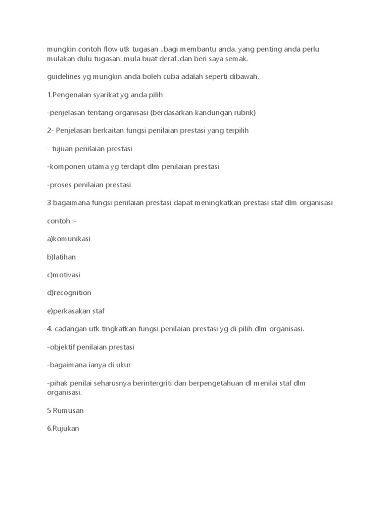 Rujukan Assignment HR | PDF | Pengembangan Diri