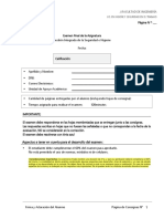 Modelo EXAMEN FINAL Gestión Integrada de La Seguridad e Higiene