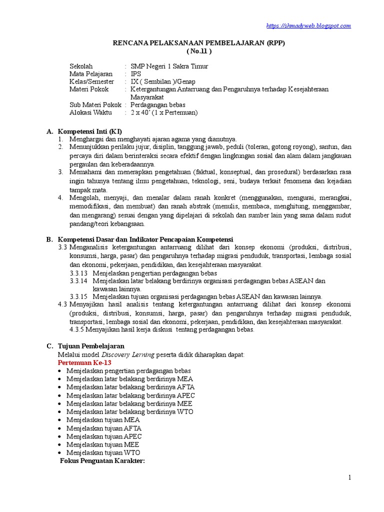 Rubrik Soal Keterampilan Ips Kelas 9