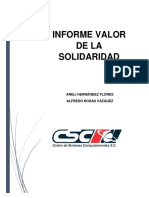 Valor de La Solidaridad