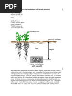 Soil Thermal Resistivity Insights | PDF | Density | Electrical ...