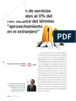 Prestacion de Servicios Profesionales Iva Extranjero Marzo 2017 PDF