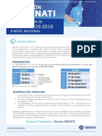 Programación de Simulacros 2019 a Nivel Nacional