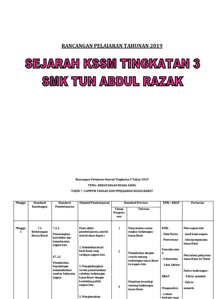 Rpt Sej Ting 3 2019 Edited Pdf