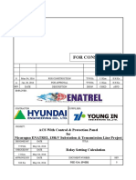 NIE-OA-19-001 - Relay Setting Calculation - (FC REV.0) PDF