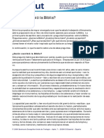 ¿Quién Escribió La Biblia PDF