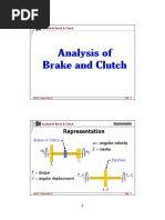 Brake & Clutch Analysis PDF