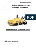 Manual de Procedimientos Esparcidora de Asfalto Ap1055d