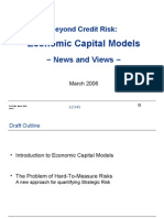 Beyond Credit Risk:: Economic Capital Models