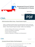 UGV Development in Russia