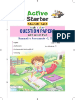 2016 - UKG - Active Starter - QPs PDF