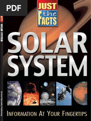 Just The Facts Solar Systempdf Jupiter Planets