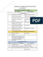 Two Benchmarking Activities